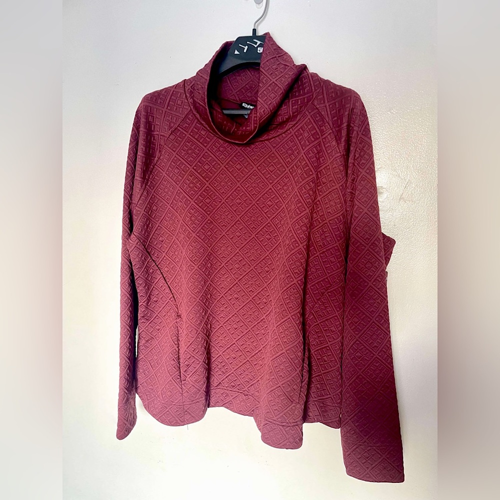 Nyano Sherpa Pullover Plus Size XXL New With Tags